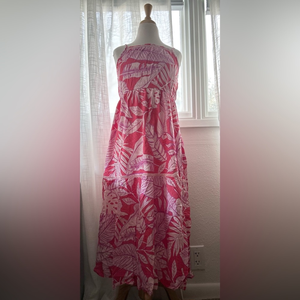 CAT&JACK Girls tropical summer dress